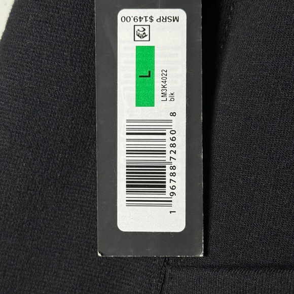 KARL LAGERFELD® PARIS  |  BLACK HOODED SWEATER  |  NEW w/ TAGS  |  MEN-L  | - Picture 11 of 16